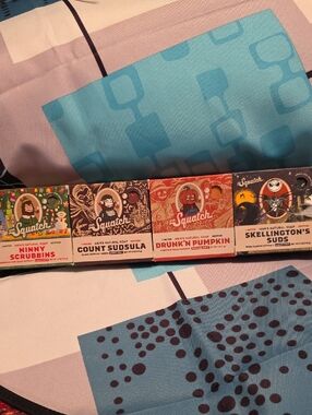 Dr. Squatch Men’s Natural Soap - Assorted Scents. Set Of 4 Limited Edition Soaps